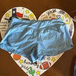Nike blue shorts